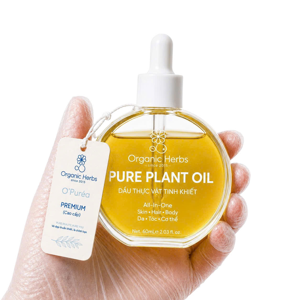 Organic Herbs® Dầu Macca | Macadamia Oil